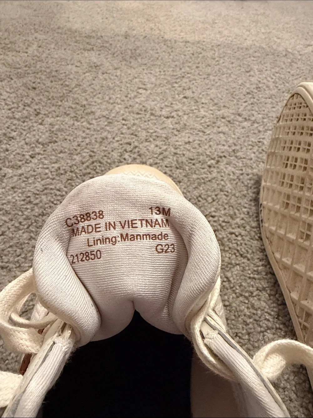Cole Haan Cream, Navy & Brown Men’s Lightweight Sneakers